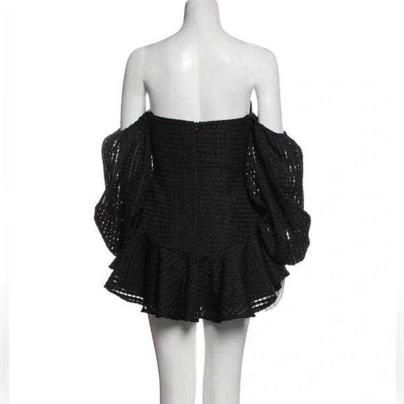 Shona Joy - Off-Shoulder Dress - LBD - Picture 4 of 5